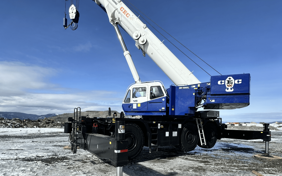 Tadano GR1600 XL-3 160T Rough Terrain Crane